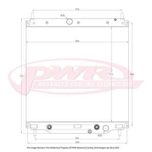 42mm Radiator (LDV T60 Auto 2017+)
