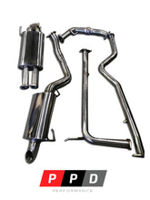 Load image into Gallery viewer, NISSAN PATROL (2013-2019) Y62 V8 3&quot; STAINLESS STEEL CAT BACK EXHAUST SYSTEM
