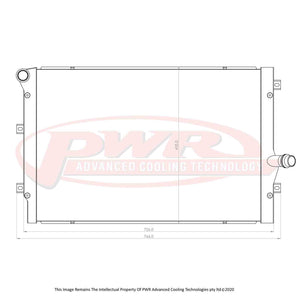 42mm Radiator (VW Golf MK6 inc R 09-12)