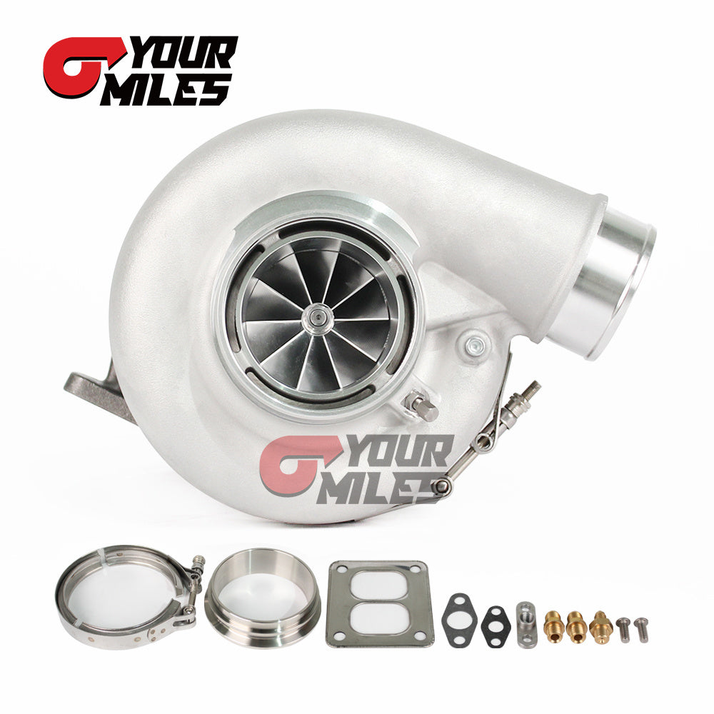 42-1200 Compact Dual Ball Bearing System TurboCharger Point Milled Wheel T4 1.15/1.25 1.01/1.15/1.28 Dual V-band Housing