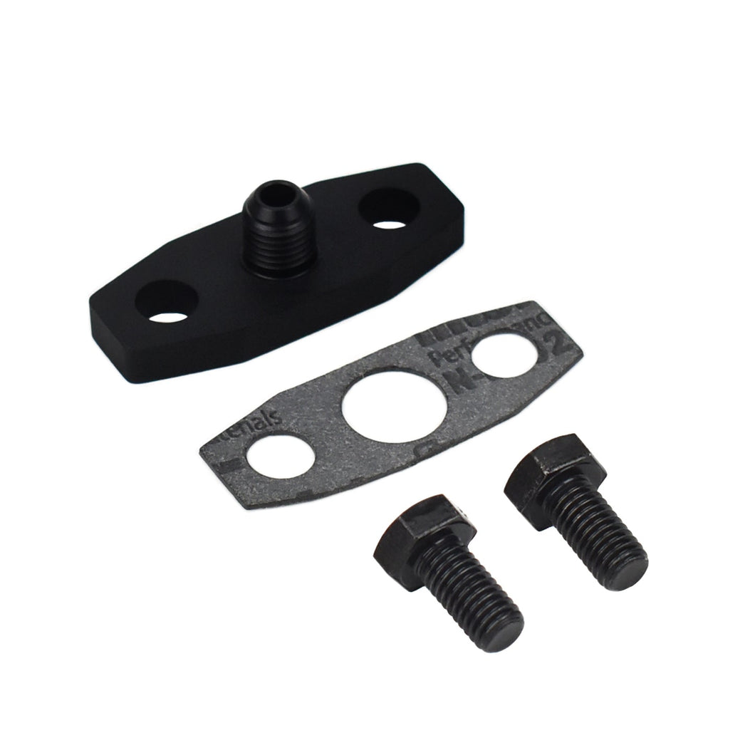 4AN Turbo Oil Feed Flange Kit Garrett G-Series G40 G42 G45