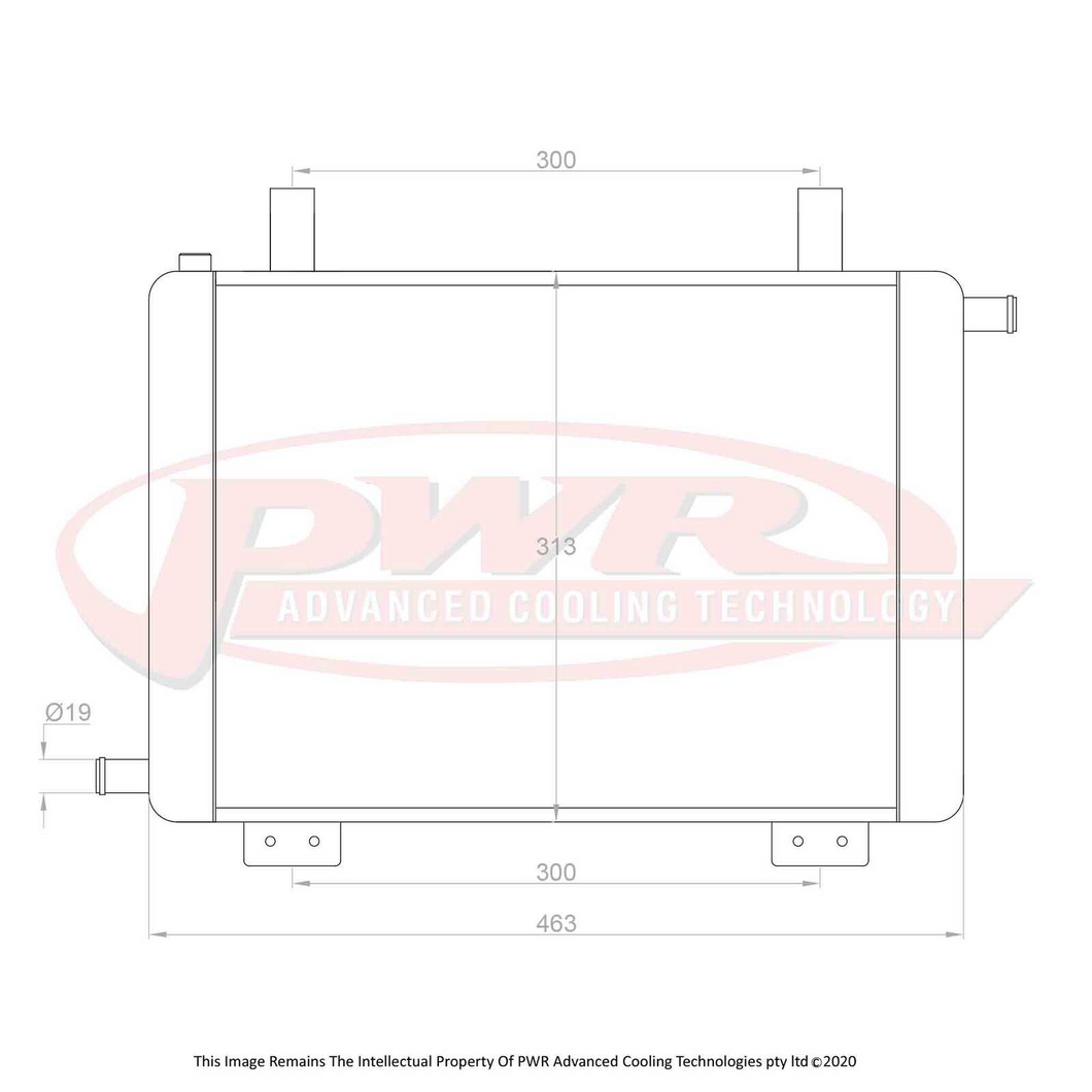 26mm Heat Exchanger (Holden Monaro V2 CV8 01-02)