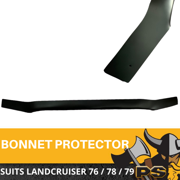 Matte Bonnet Protector to suit Toyota Landcruiser 70 76 78 79 Series GXL 2017-2019