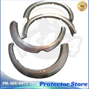 Fender Flares suit Mitsubishi Triton 2006-2014 SILVER MN ML Wheel Arch Set Of 4