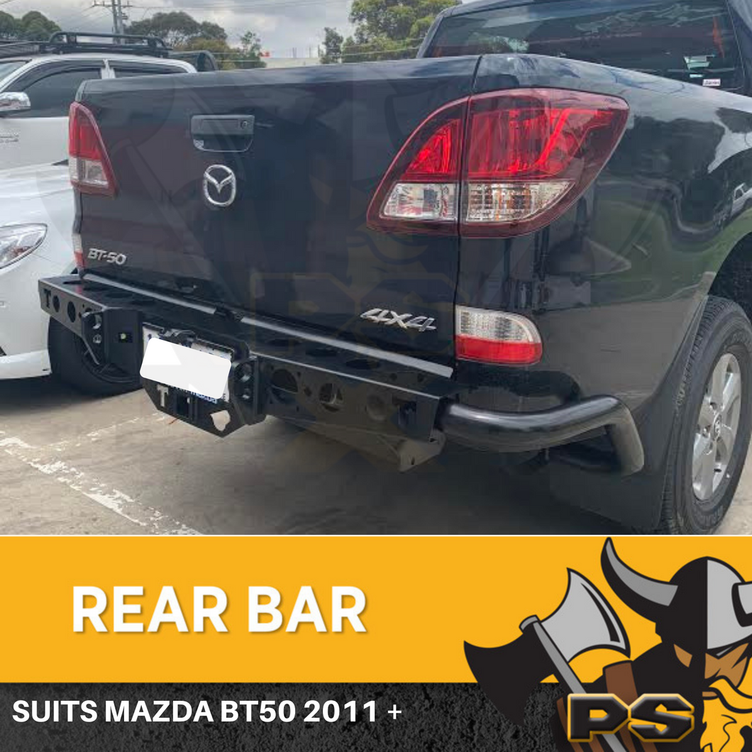 Rear Jack Tow Bar Bumper For Mazda BT50 2012-2019 Heavy Duty ADR Approved