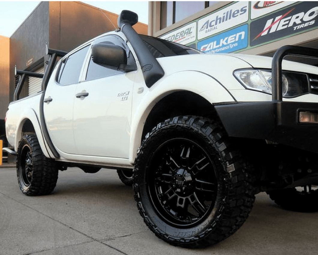 Fender Flares suit Mitsubishi Triton 2006-2014 WHITE MN ML Wheel Arch Set Of 4