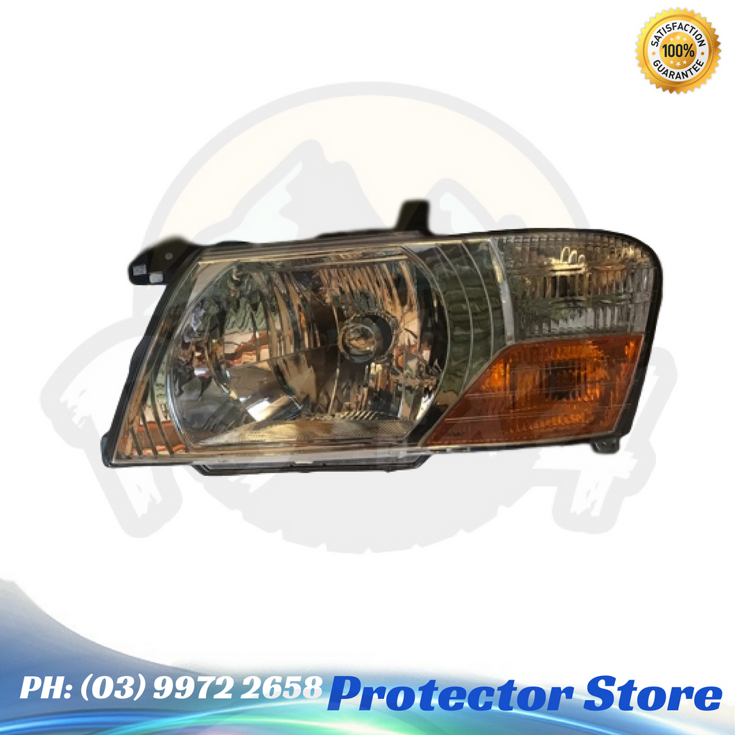 Left Hand Side Headlight to suit a Mitsubishi Pajero NM NP 2002-2006