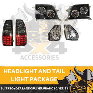 LED Tail lights to suit Toyota Landcruiser Prado 90 Series