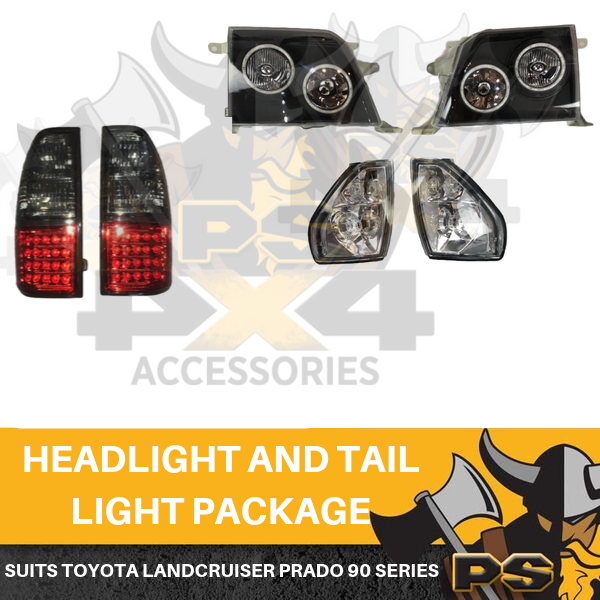LED Tail lights to suit Toyota Landcruiser Prado 90 Series