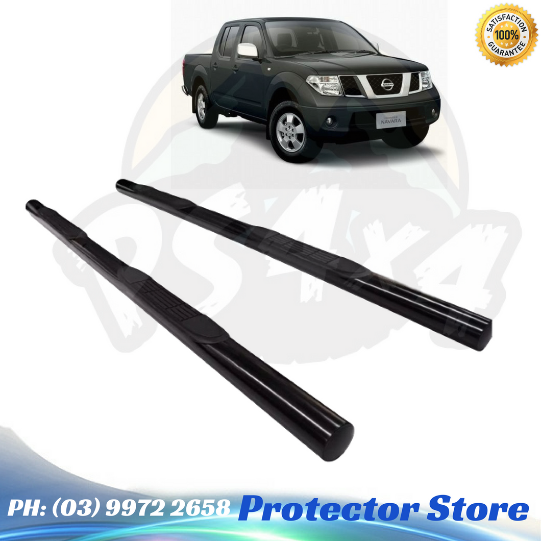 Aluminium Side Steps for Nissan Navara D40 2004-2015 Dual Cab Running Boards Sidesteps