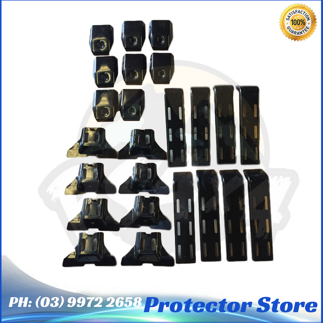 8 Roof Rack Brackets Universal for rain gutter mounts 4x4 4WD
