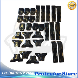 10 Roof Rack Brackets Universal for rain gutter mounts 4x4 4WD