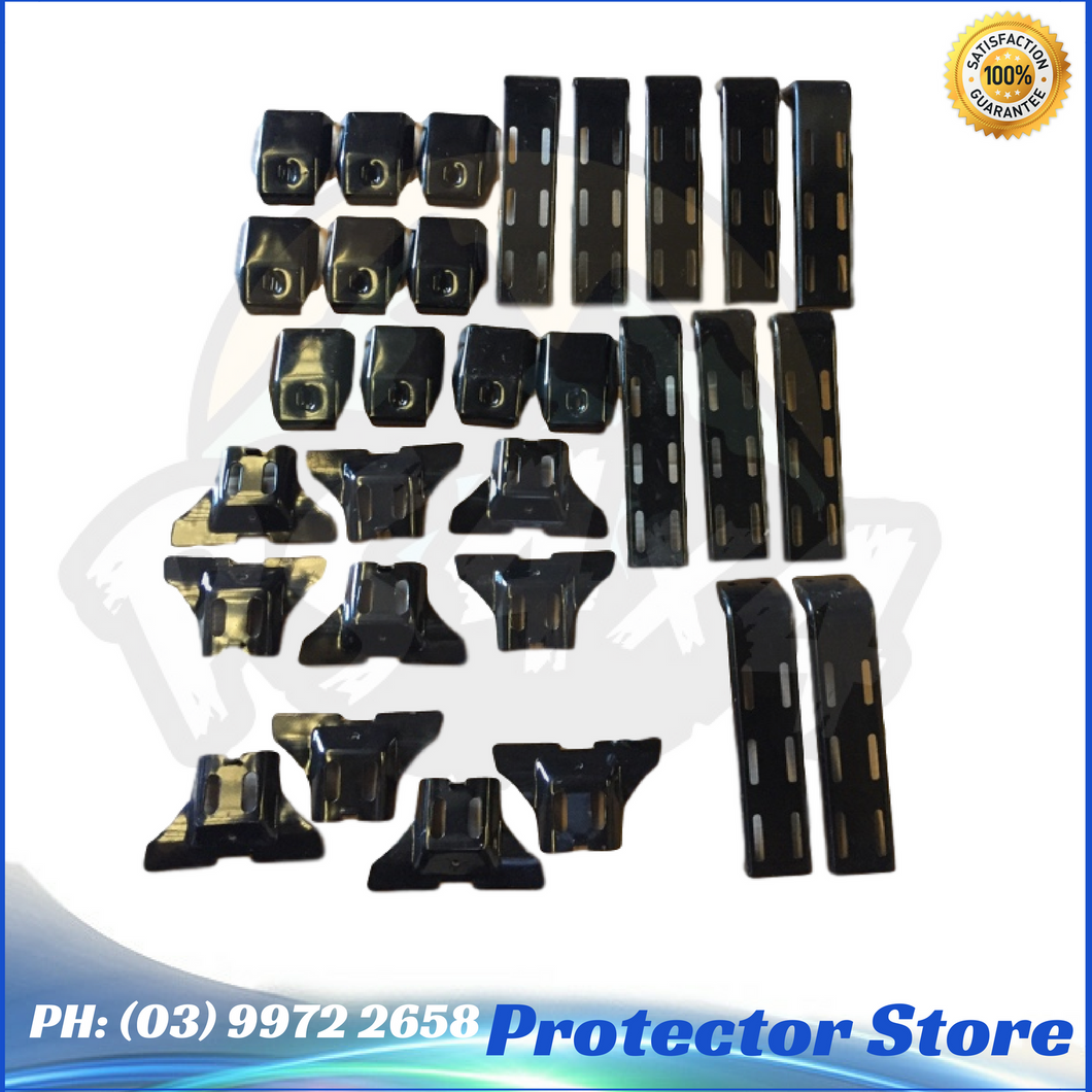 10 Roof Rack Brackets Universal for rain gutter mounts 4x4 4WD