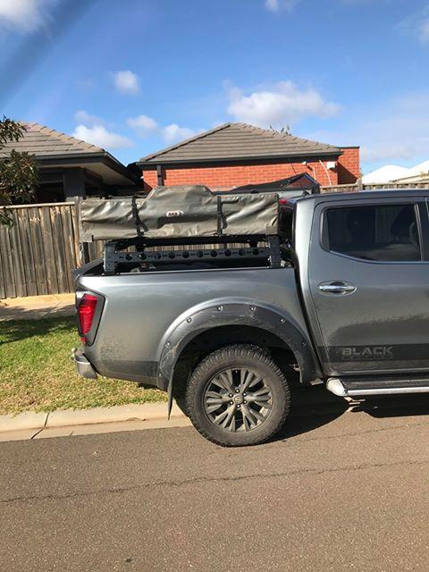Nissan navara shop tub rack