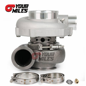 G30-770 Non Wastegate Billet Comp. Wheel Dual Ball Bearing TurboCharger T3.82V/0.83/1.01/1.21 DV Hsg