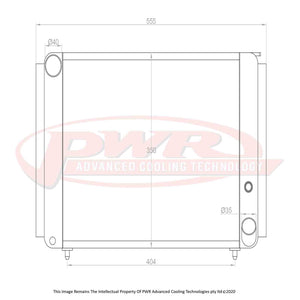 55mm Radiator (Lotus Elan 62-73)