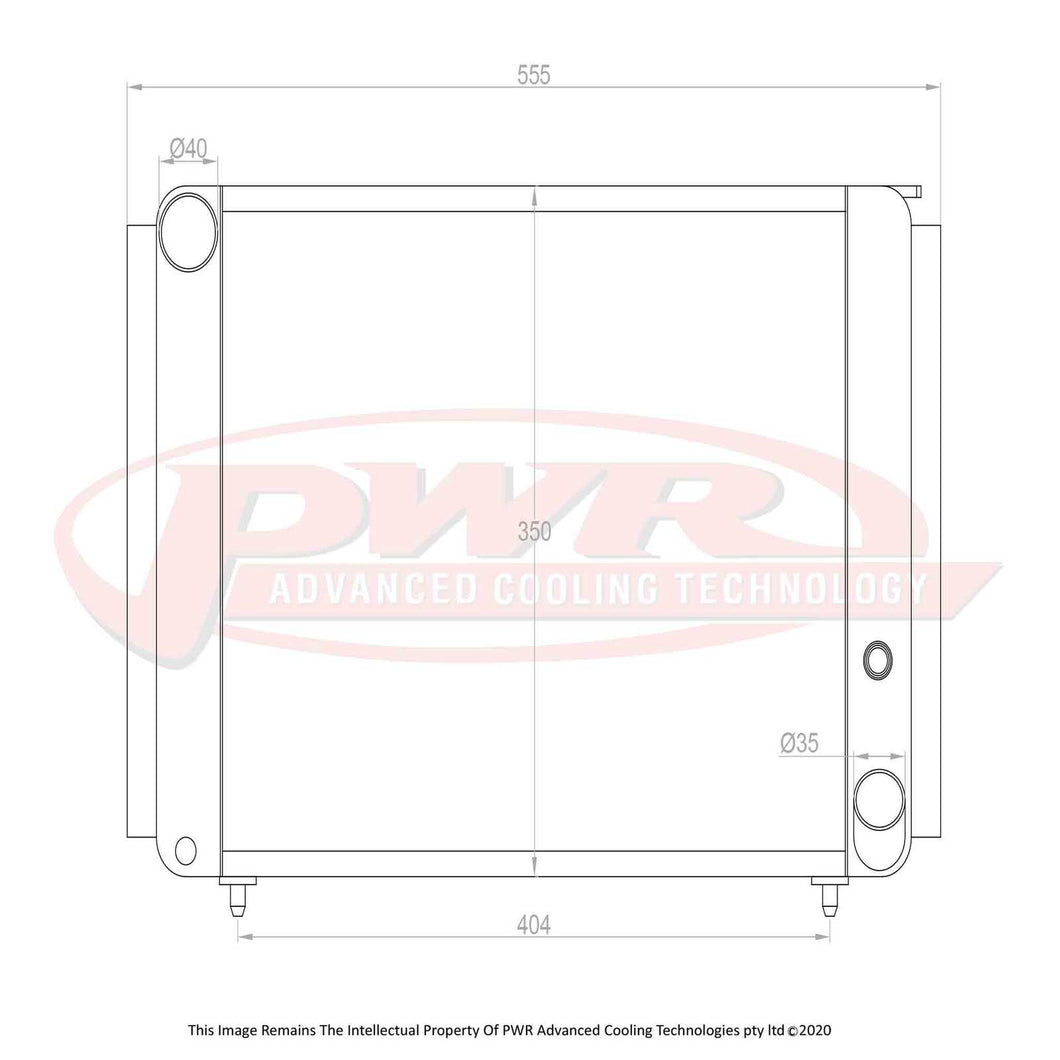 55mm Radiator (Lotus Elan 62-73)