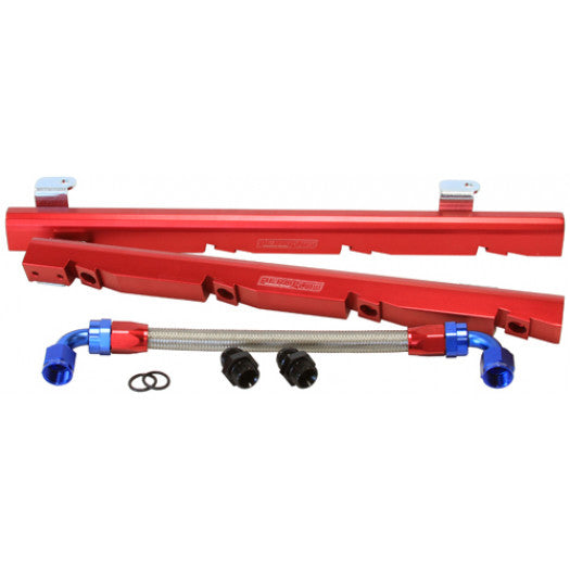 Holden 5L EFI Rail kit Red