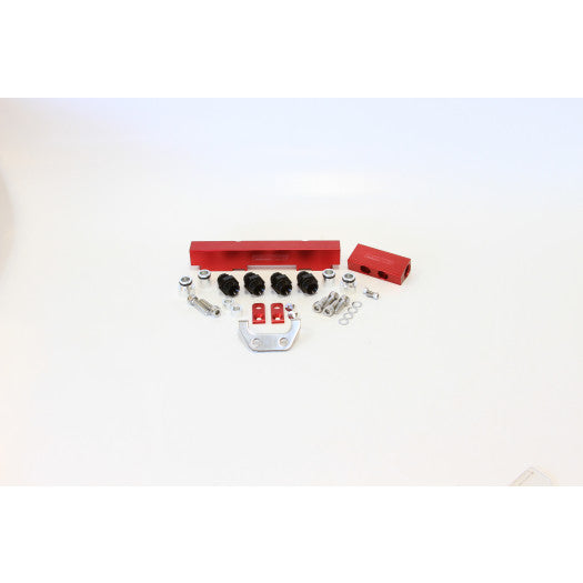 ROTARY FUEL RAIL KIT SERIES 4 & 5 RED. MAZDA