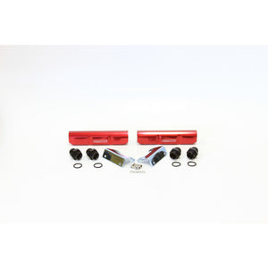 SUBARU EJ20 RED FUEL RAIL KIT TOP FEED