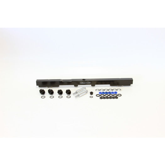 TOYOTA 2JZ FUEL RAIL KIT SUIT 14MM INJECTORS BLACK