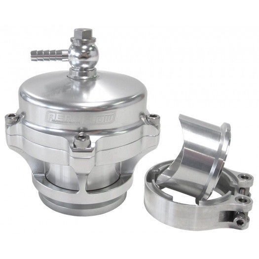 50mm BLOW OFF VALVE SILVER    FINISH V-BAND WELD-ON FLANGE