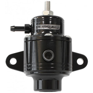 BLACK -6ORB EFI FUEL PRESSURE REG   800hp HANDLES 98ron,ETH, METH