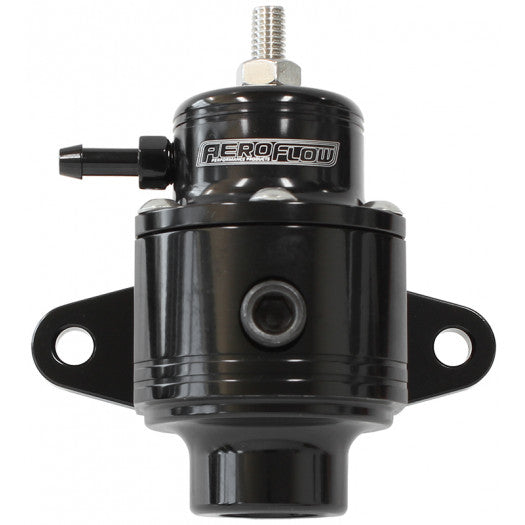 BLACK -6ORB EFI FUEL PRESSURE REG   800hp HANDLES 98ron,ETH, METH
