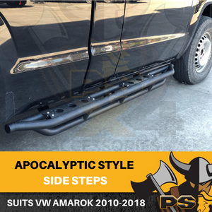 Heavy Duty Side Steps for Volkswagen Amarok 2010-2019 Dual Cab Running Boards