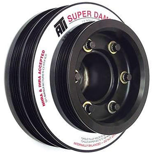 ATI Super Damper SFI Approved Nissan SR20DET RWD, 4 & 5 Groove With P/S Pulley 11% U/D