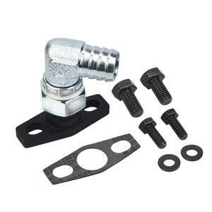3/4" Barb Turbo Oil Drain Flange Kit Garrett GBC GBC14 GBC17 GBC20 GBC22