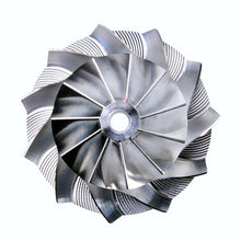 Load image into Gallery viewer, Kinugawa Billet Turbocharger 3&quot; Anti Surge TD05H-20G 8cm .57 T3 V-Band for Nissan Safari / Patrol GQ TD42 Low Mount
