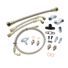 Load image into Gallery viewer, Braided Turbo Oil Water Line Kit TD05H TD06
