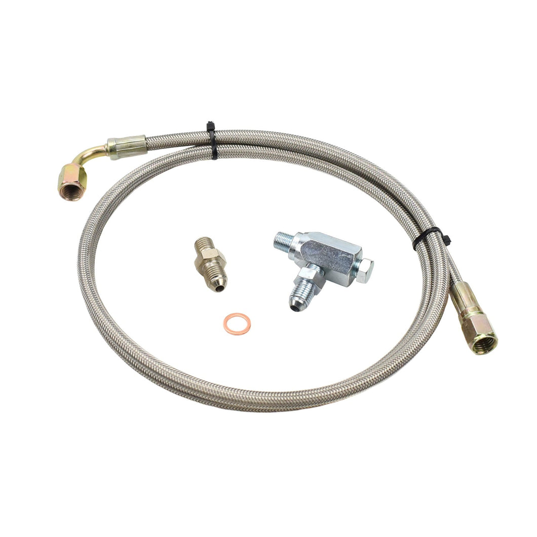 Universal Turbo Oil Feed Line Kit Garrett GBC GBC14 GBC17 GBC20 GBC22