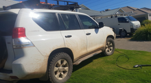 Load image into Gallery viewer, TOYOTA PRADO 150 (2009-2015) HIGH TENSILE STEEL 4X4 ROCK SLIDER SIDE STEPS
