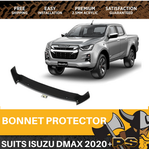 Premium Bonnet Protector Isuzu D-max DMax 2020 + Face lift