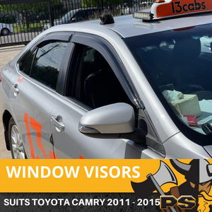 Superior Weathershields to suit Toyota Camry 2012-2017 Window Visors