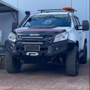 PS4X4 Viking X Rocker Bar Steel Bull bar to Suit Isuzu MU-X MUX 2012 - 2016
