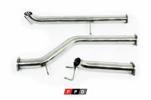 VW AMAROK (2011+) 2L TWIN TURBO TDI400 TDI420 3" STAINLESS DPF BACK EXHAUST