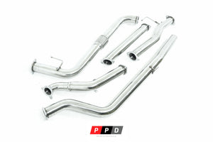 NISSAN NAVARA (2007+) D40 TD 3" STAINLESS STEEL EXHAUST SYSTEM