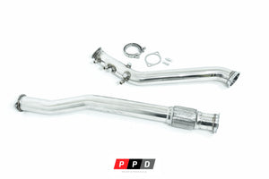 TOYOTA FORTUNER (2015+) 2.8L TD 3" STAINLESS DPF-DELETE PIPE