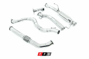 HOLDEN COLORADO RG 7 (2012-16) 2.8L 3" STAINLESS STEEL TURBO BACK EXHAUST