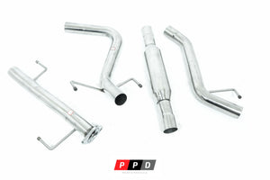TOYOTA FJ CRUISER (2011-2013) STAINLESS CAT-BACK EXHAUST