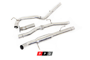 ISUZU MU-X (2016+) 3.0L TD STAINLESS STEEL 3" DPF BACK EXHAUST