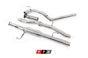 ISUZU MU-X (2016+) 3.0L TD STAINLESS STEEL 3" DPF BACK EXHAUST