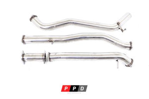 FORD RANGER (2016+ OCTOBER-ONWARDS) PX2 & PX3 3" DPF BACK EXHAUST