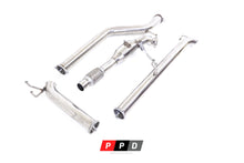 Load image into Gallery viewer, VW AMAROK (2013+) 2L TWIN TURBO TDI400 TDI420 3&quot; STAINLESS DPF DELETE EXHAUST
