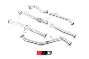 MITSUBISHI TRITON (2015+) MQ & MR TD STAINLESS DPF-DELETE TURBO-BACK EXHAUST