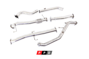 MITSUBISHI TRITON (2015+) MQ & MR TD STAINLESS DPF-DELETE TURBO-BACK EXHAUST