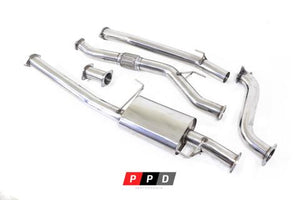 HOLDEN RODEO (2003-2006) RA 3.0L TDI 4JH1 STAINLESS TURBO BACK EXHAUST